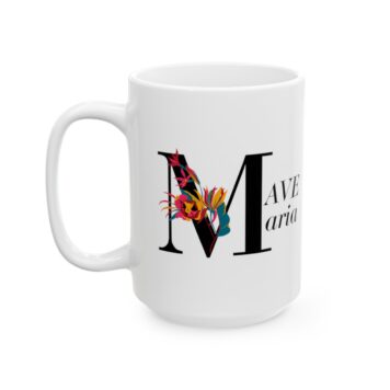 Ave Maria en Taza de Cerámica de 11oz y 15oz