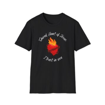 Sagrado Corazón en Playera  Unisex para Adulto