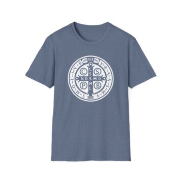 Medalla de San Benito en Playera para Adulto Unisex