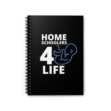 Cuaderno de espiral de Homeschoolers-4-Life